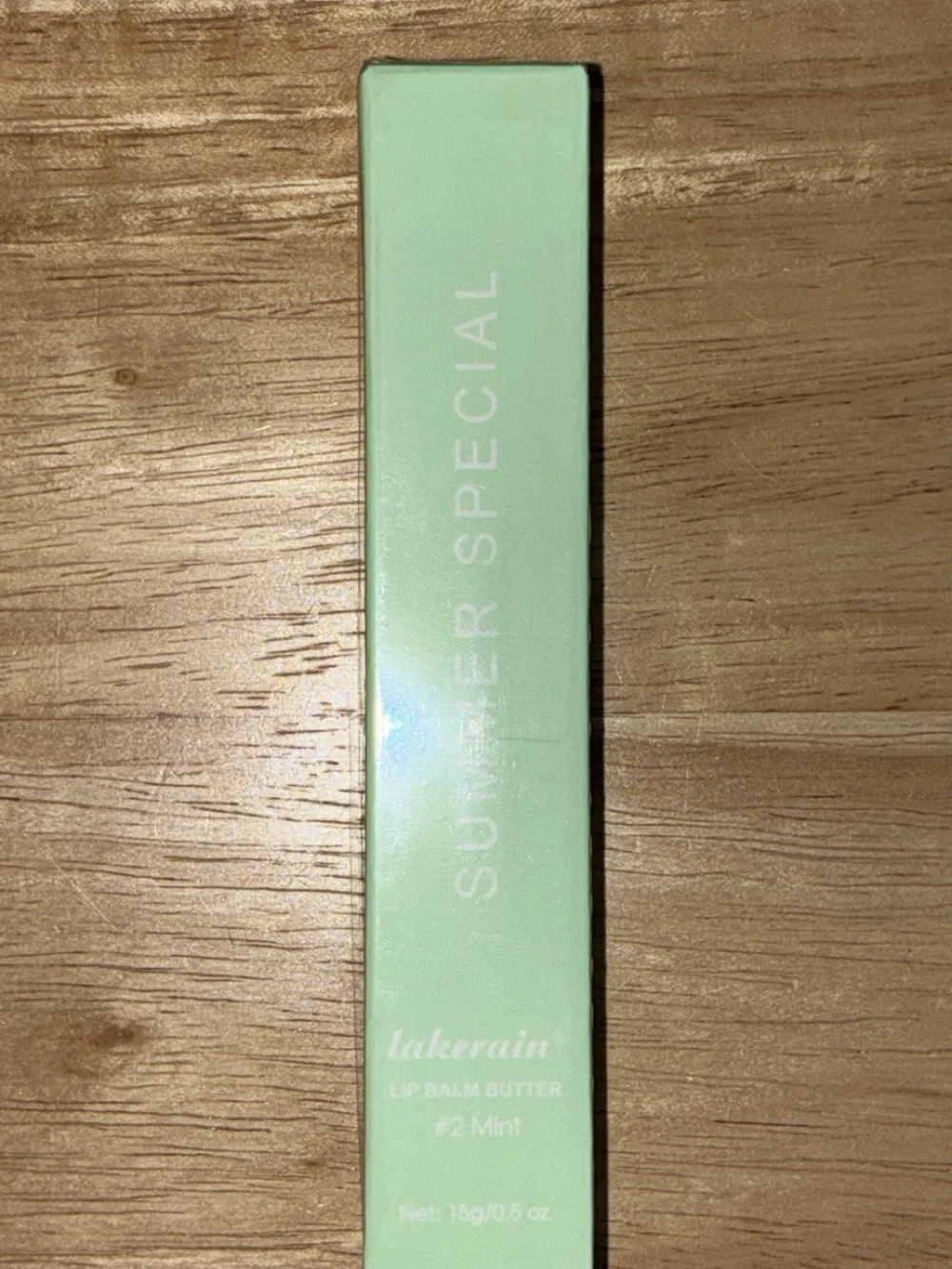 Lakerain Summer Special Lip Balm Butter - #2 Mint (0.5 oz / 15g) NIB